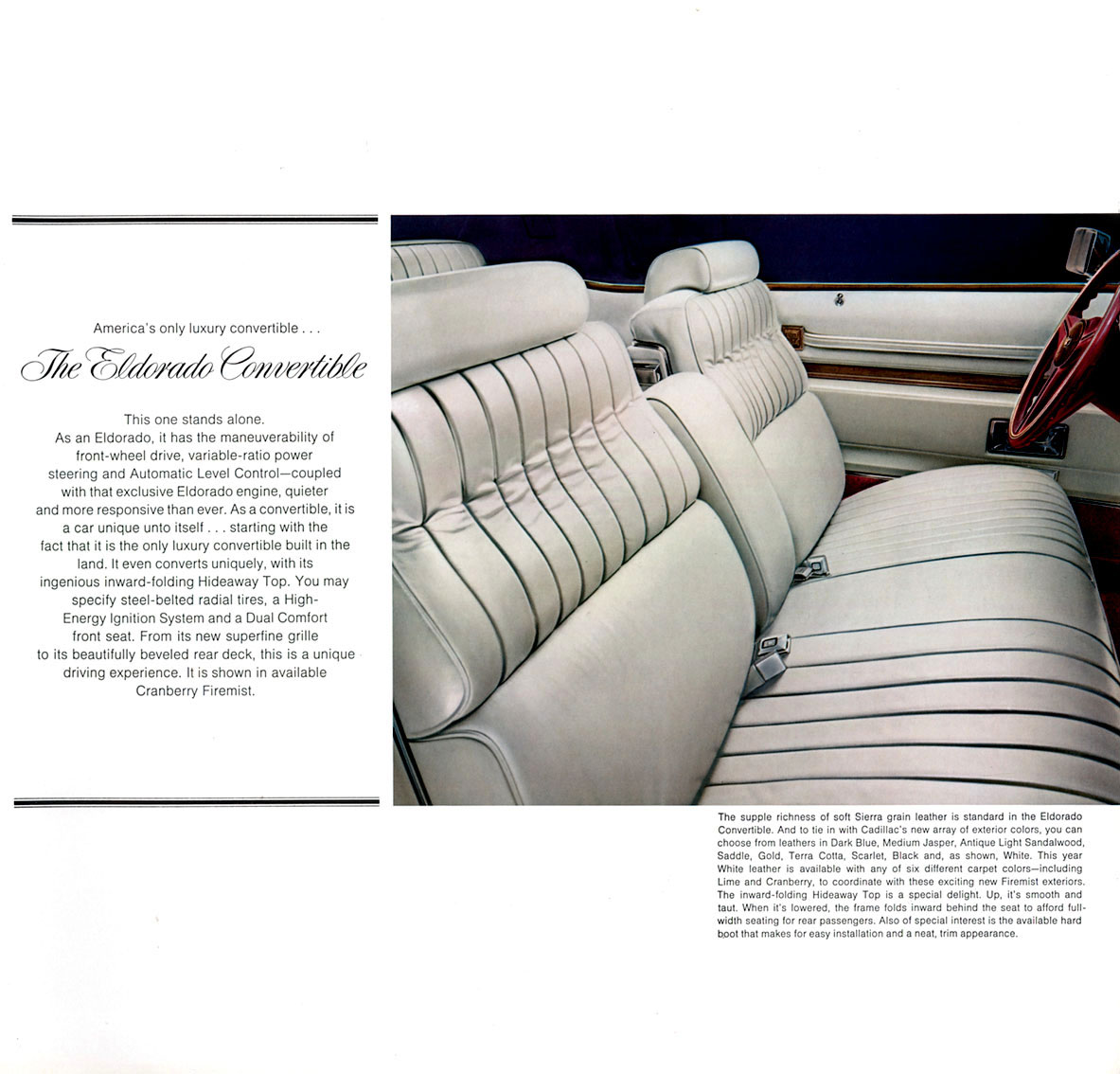 1974 Cadillac Brochure Page 8